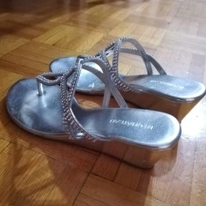Fancy thong sandals
